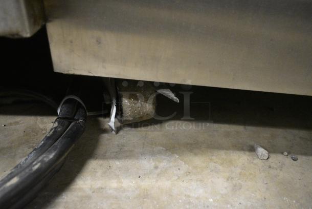 Taylor C723-33 Stainless Steel Commercial Floor Style Water Cooled 2 Flavor w/ Twist Soft Serve Ice Cream Machine on Commercial Casters. 208-230 Volts, 3 Phase. - Image 6 of 10