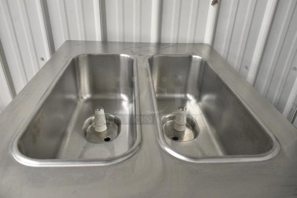 Taylor C723-33 Stainless Steel Commercial Floor Style Water Cooled 2 Flavor w/ Twist Soft Serve Ice Cream Machine on Commercial Casters. 208-230 Volts, 3 Phase. - Image 9 of 10