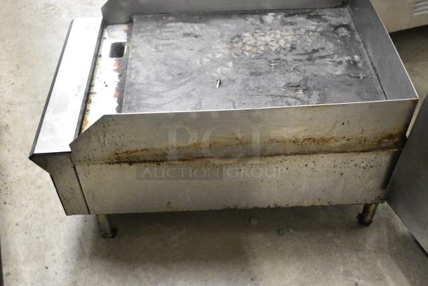 Stainless Steel Commercial Countertop Natural Gas Powered Flat Top Griddle. - Image 7 of 8