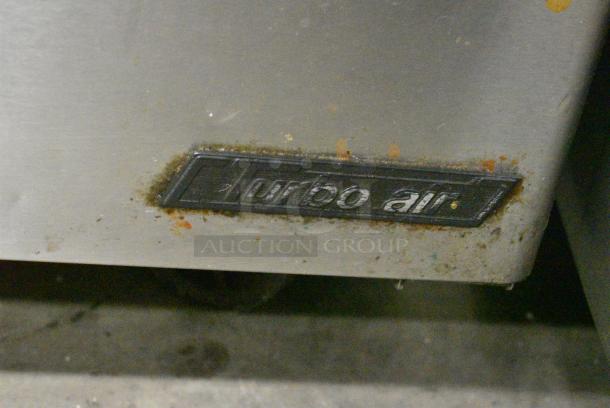 Turbo Air TST-60SD-24 Stainless Steel Commercial Sandwich Salad Prep Table Bain Marie Mega Top on Commercial Casters. 115 Volts, 1 Phase. Tested and Working! - Image 3 of 10