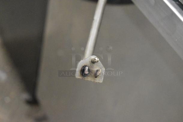 Turbo Air TST-60SD-24 Stainless Steel Commercial Sandwich Salad Prep Table Bain Marie Mega Top on Commercial Casters. 115 Volts, 1 Phase. Tested and Working! - Image 9 of 10