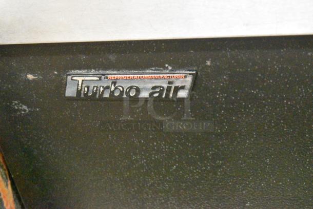 Turbo Air TBB-3SB Metal Commercial 2 Door Back Bar Cooler. 115 Volts, 1 Phase. Tested and Powers On But Does Not Get Cold - Image 3 of 6