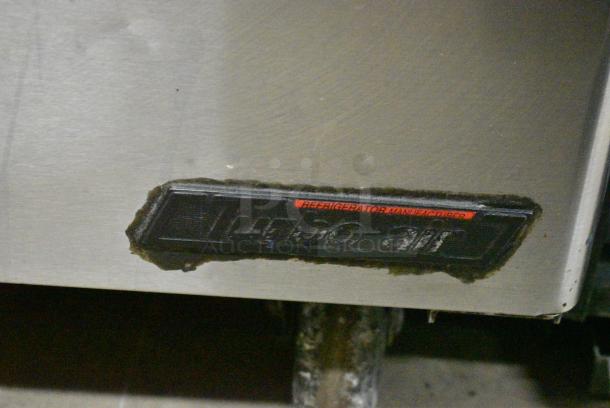 Turbo Air T-60SD Stainless Steel Commercial Sandwich Salad Prep Table Bain Marie w/ 2 Tier Over Shelf on Commercial Casters. 115 Volts, 1 Phase. Tested and Powers On But Does Not Get Cold - Image 3 of 10