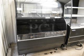 Federal SSRC5052 Metal Commercial Open Grab N Go Merchandiser w/ Dry Top Case on Commercial Casters. 120/208-240 Volts, 1 Phase.