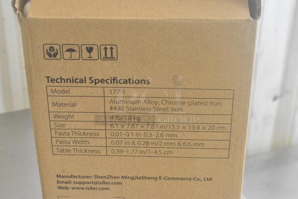 BRAND NEW SCRATCH AND DENT! Isiler 177-1 Pasta Machine. - Image 6 of 12