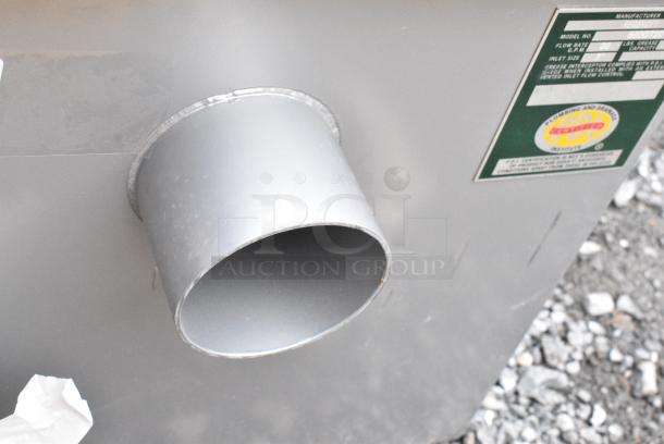 BRAND NEW SCRATCH AND DENT! Regency 600GT20 40 lb. 20 GPM Grease Trap with 3" Non-Threaded Connections - Image 4 of 5