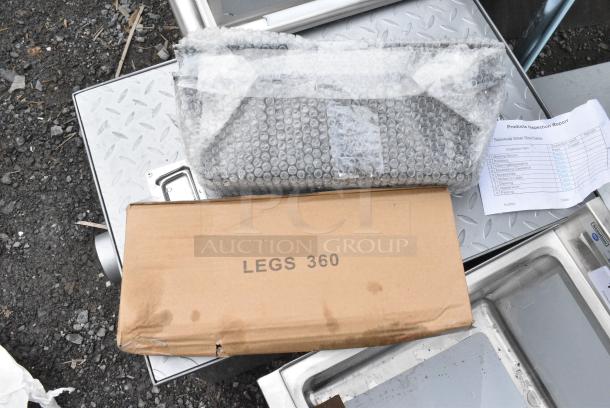 BRAND NEW SCRATCH AND DENT! Steelton 522UIB1824 18" x 24" Underbar Ice Bin with Bottle Holders - 77 lb. - Image 4 of 6