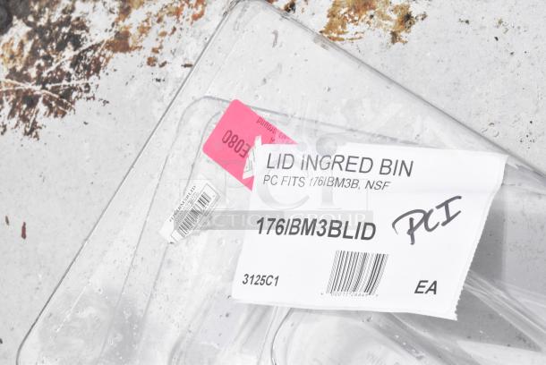 3 BRAND NEW SCRATCH AND DENT! Items Including 176IBM3BBL Baker's Lane 10 Gallon / 160 Cup Blue Ingredient Bin, 176IBM3BPR Baker's Lane 10 Gallon / 160 Cup Purple Allergen-Free Ingredient Bin, Baker's Lane 10 Gallon / 160 Cup Yellow Ingredient Bin, 3 176IBM3BLID Baker's Lane 10 Gallon / 160 Cup Ingredient Bin Lid. 3 Times Your Bid! - Image 5 of 7