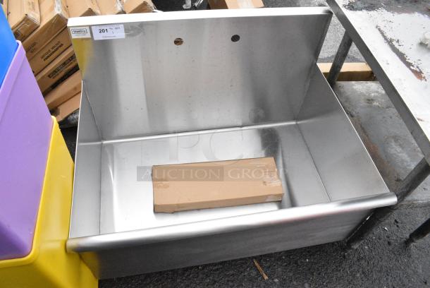 BRAND NEW SCRATCH AND DENT! Steelton 522US13624 36" x 24" x 14" Utility Sink for (1) 8" Center Faucet - Image 1 of 6