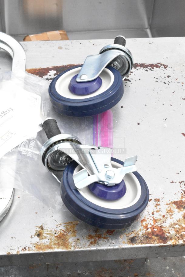 BRAND NEW SCRATCH AND DENT! Baker's Lane 176C3IBM Cart for 3 Ingredient Bins - Image 4 of 6