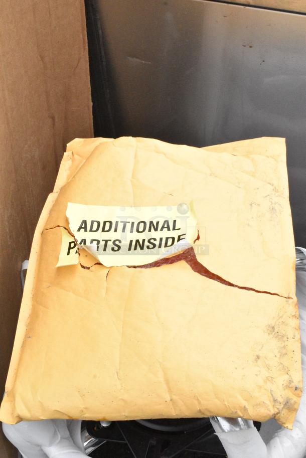 10 BRAND NEW SCRATCH AND DENT! Lancaster Table & Seating 164GS605B Double Ring Swivel Bar Stool. No Seat. 10 Times Your Bid! - Image 2 of 8