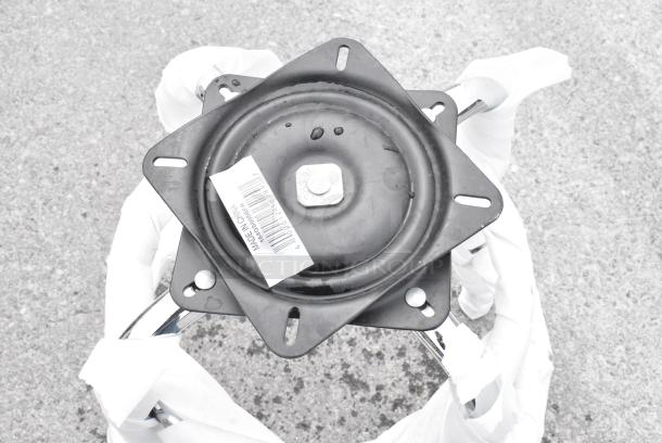 10 BRAND NEW SCRATCH AND DENT! Lancaster Table & Seating 164GS605B Double Ring Swivel Bar Stool. No Seat. 10 Times Your Bid! - Image 7 of 8