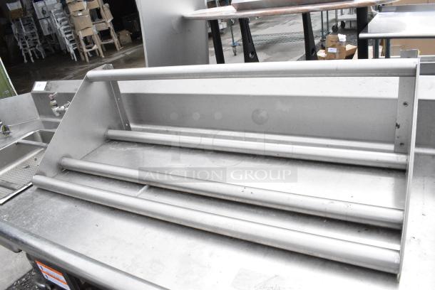 Stainless Steel Wall Mount Shelf. - Image 3 of 3
