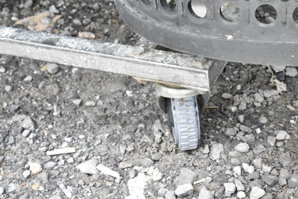 10 Black Anti Fatigue Floor Mats on Metal Floor Mat Cart on Commercial Casters. 10 Times Your Bid! - Image 2 of 4