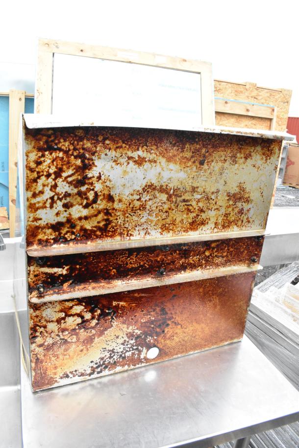 Stainless Steel Wall Mount Shelf. - Image 4 of 4