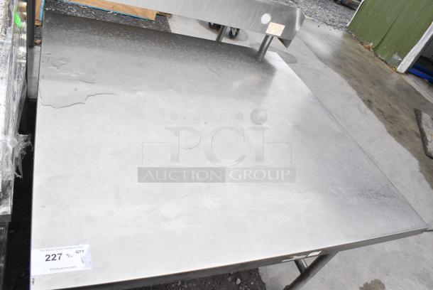 Metro Stainless Steel Table on Commercial Casters. - Image 4 of 5