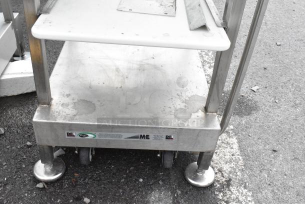 Face to Face Stainless Steel Metal Slicer Equipment Stand on Commercial Casters - Image 4 of 7