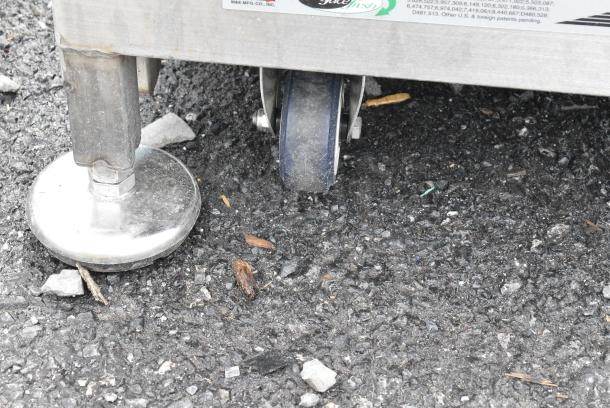 Face to Face Stainless Steel Metal Slicer Equipment Stand on Commercial Casters - Image 5 of 7