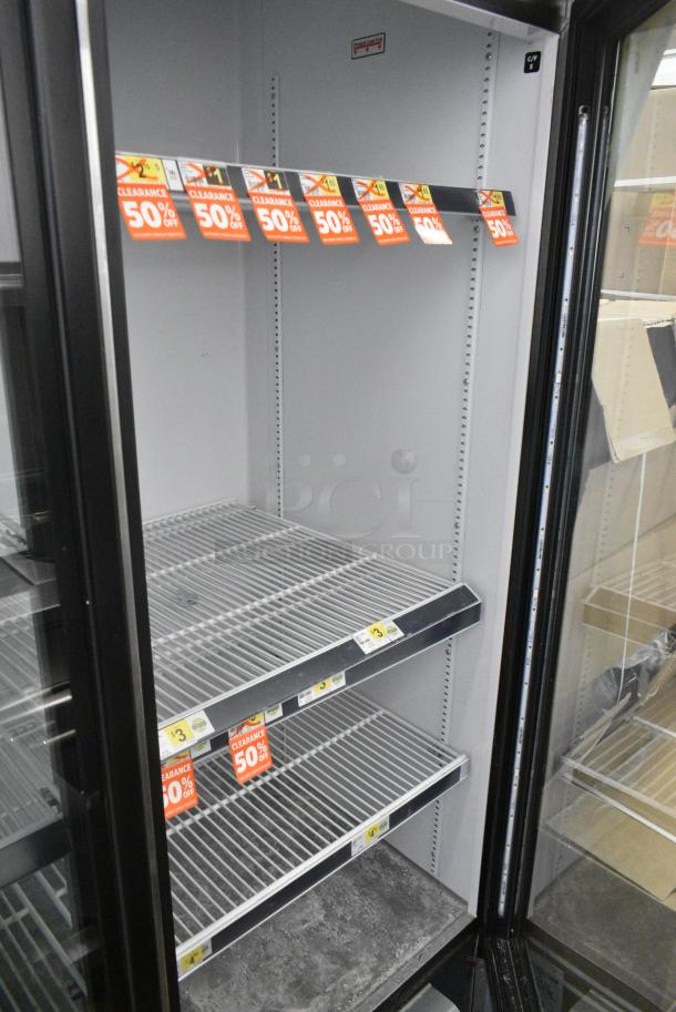 2018 True GDM-72-HC Metal Commercial 3 Door Reach In Cooler Merchandiser w/ Poly Coated Racks. 115 Volts, 1 Phase. Tested and Working! - Image 5 of 11