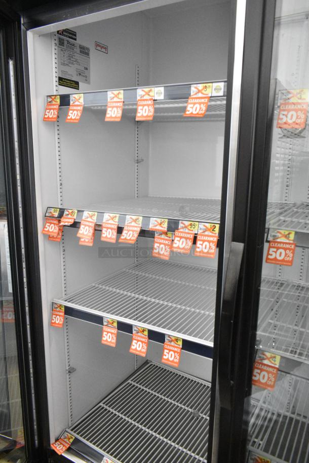 2018 True GDM-72-HC Metal Commercial 3 Door Reach In Cooler Merchandiser w/ Poly Coated Racks. 115 Volts, 1 Phase. Tested and Working! - Image 7 of 11