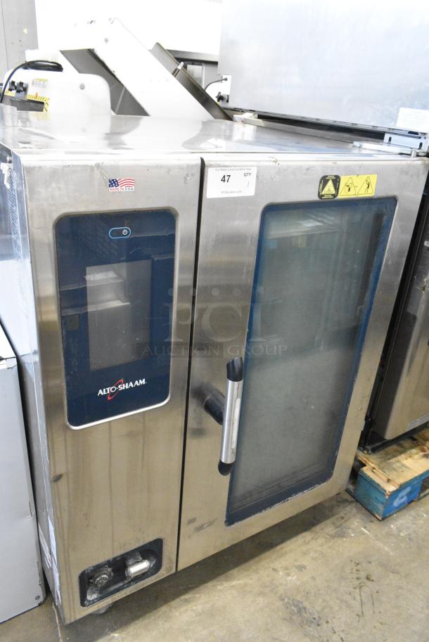 2016 Alto Shaam CTP10-10E Stainless Steel Commercial Electric Powered Combi Convection Oven. 208-240 Volts, 3 Phase. - Image 2 of 6