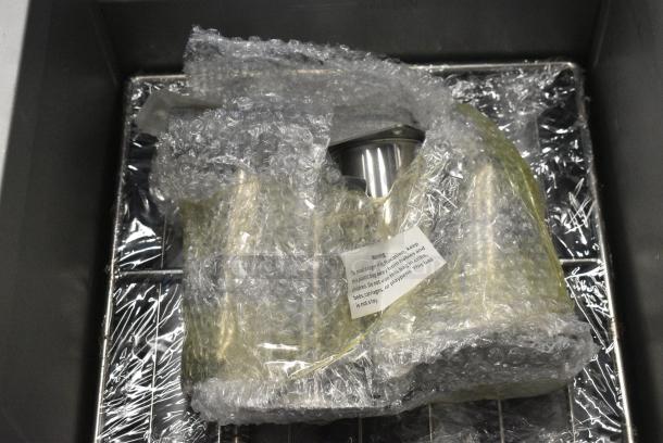 BRAND NEW SCRATCH AND DENT! Wilprep WP-F4-LP Stainless Steel Commercial Floor Style Propane Gas Powered Deep Fat Fryer w/ 2 Metal Fry Baskets. 120,000 BTU. - Image 11 of 16