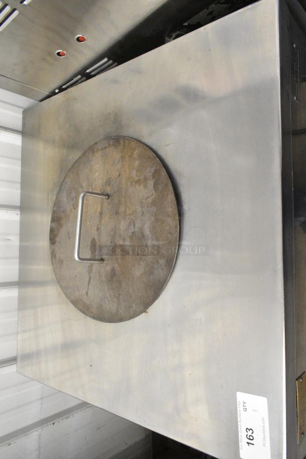 Isifol SSC30 Stainless Steel Commercial Gas Powered Tandoori Tandoor Oven on Commercial Casters. - Image 13 of 13