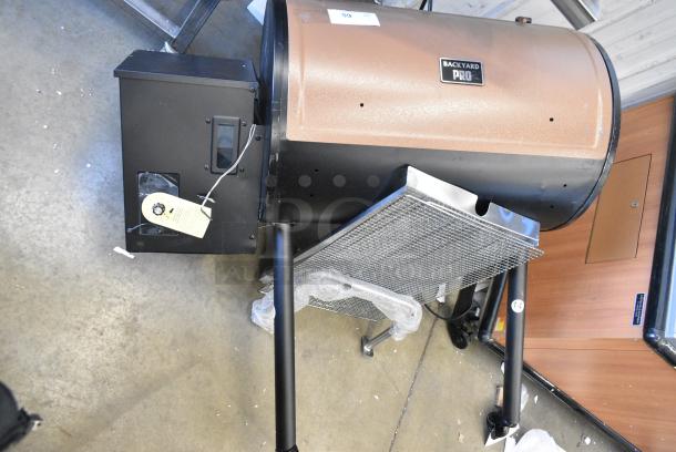 BRAND NEW SCRATCH AND DENT! Backyard Pro 554PL2030 30" Wood-Fire Pellet Grill and Smoker - Image 1 of 8