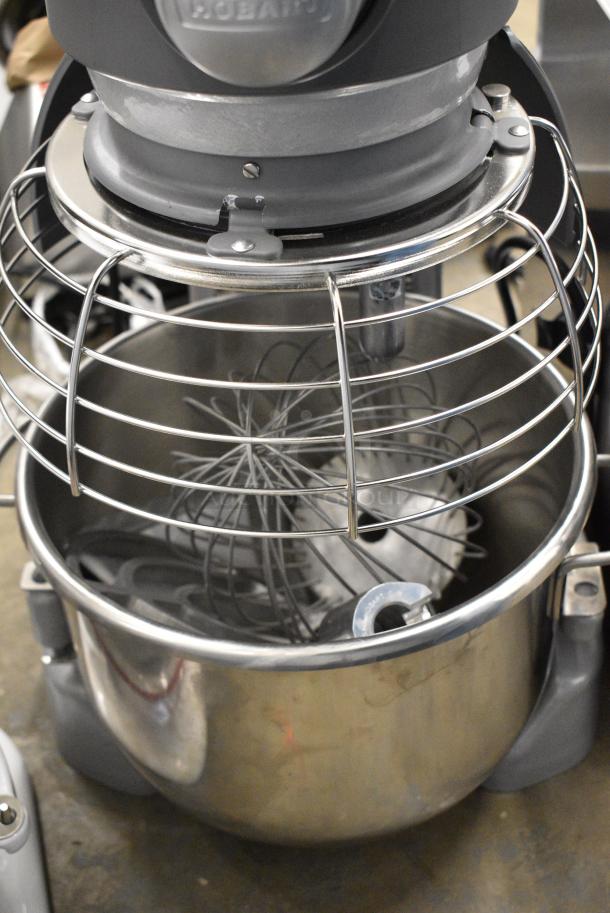 BRAND NEW SCRATCH AND DENT! Hobart Legacy HL200 Metal Commercial Countertop 20 Quart Planetary Dough Mixer w/ Stainless Steel Mixing Bowl, Bowl Guard, Whisk and Paddle Attachments. 100-120 Volts, 1 Phase. Tested and Working! - Image 15 of 15