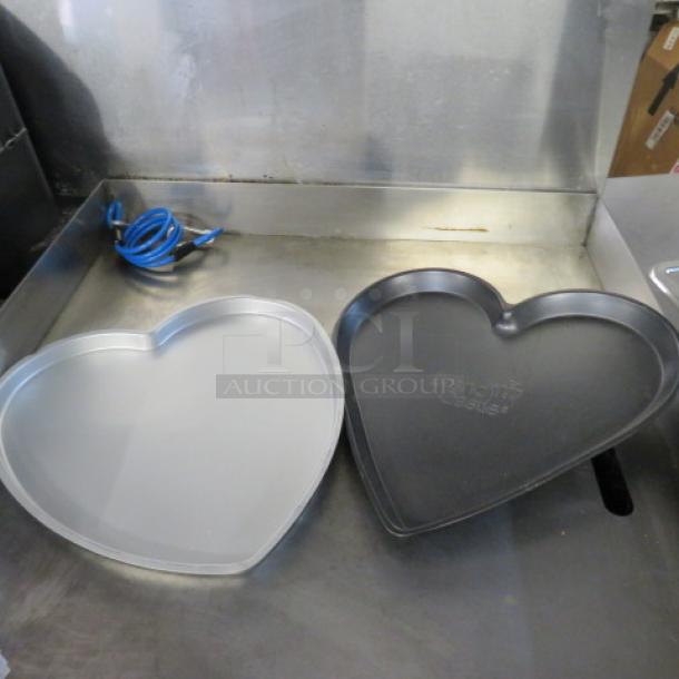 Heart Shaped Big Cookie Tin. 2XBID - Image 1 of 1