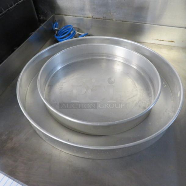 Assorted Size Commercial Round Cake Tins. 2XBID - Image 1 of 1