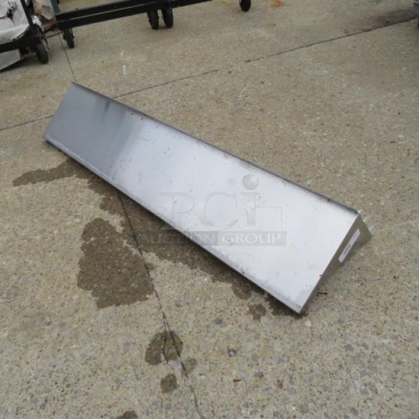 One Stainless Steel Wall Mount Shelf. 60X12X12 - Image 1 of 1