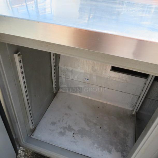One WORKING 2 Door Randell Work Top Refrigerator On Casters. 115 Volt. 48X30X33. $3543.23 - Image 2 of 2