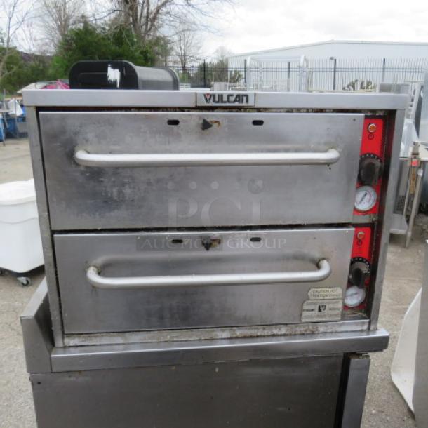 One WORKING Vulcan 2 Drawer Warmer. Model# VW2S. 120 Volt. 27.5X23.5X20. $2378.00. - Image 1 of 1