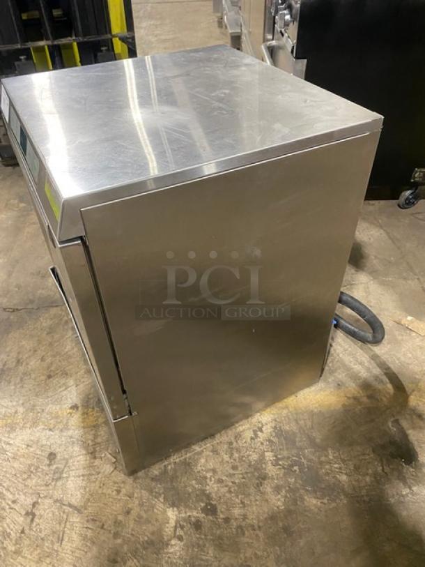 Hobart! New Body Style! Advansys Series Commercial Stainless Steel Electric Powered High Temperature Undercounter Dishwasher! With Full Size Peg Rack! Model: LXER SN: 231188975! 120/208-240V 1 Phase! - Image 3 of 9
