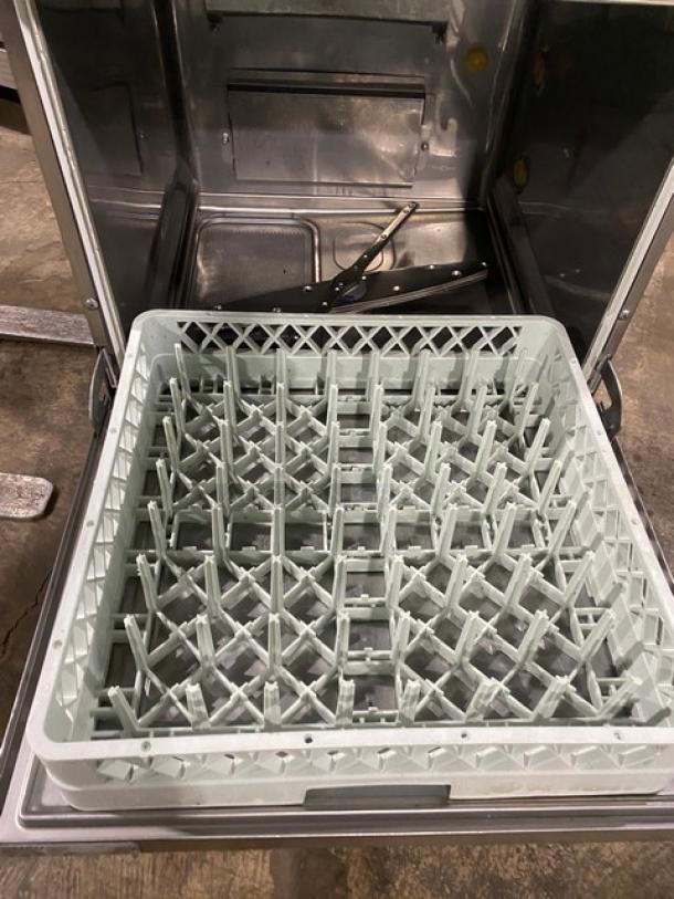 Hobart! New Body Style! Advansys Series Commercial Stainless Steel Electric Powered High Temperature Undercounter Dishwasher! With Full Size Peg Rack! Model: LXER SN: 231188975! 120/208-240V 1 Phase! - Image 5 of 9