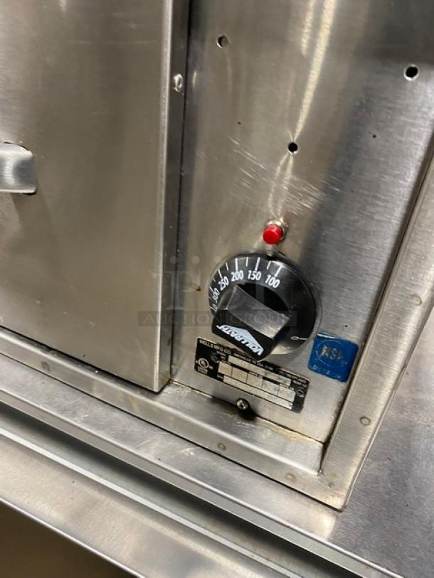 Wells Commercial Stainless Steel Electric Powered Narrow Countertop Single Warming Drawer! Model: RWN1 SN: DWN11221A0006! 120V! - Image 6 of 8