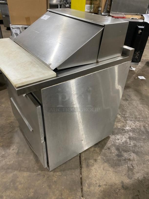 Randell Commercial Stainless Steel 2 Drawer Refrigerated Bain Marie Style Mega Top Salad/Sandwich Prep Table! With Cutting Board! Model: 9412-32D-7 SN: T11414-3! 115V 1 Phase! - Image 2 of 9