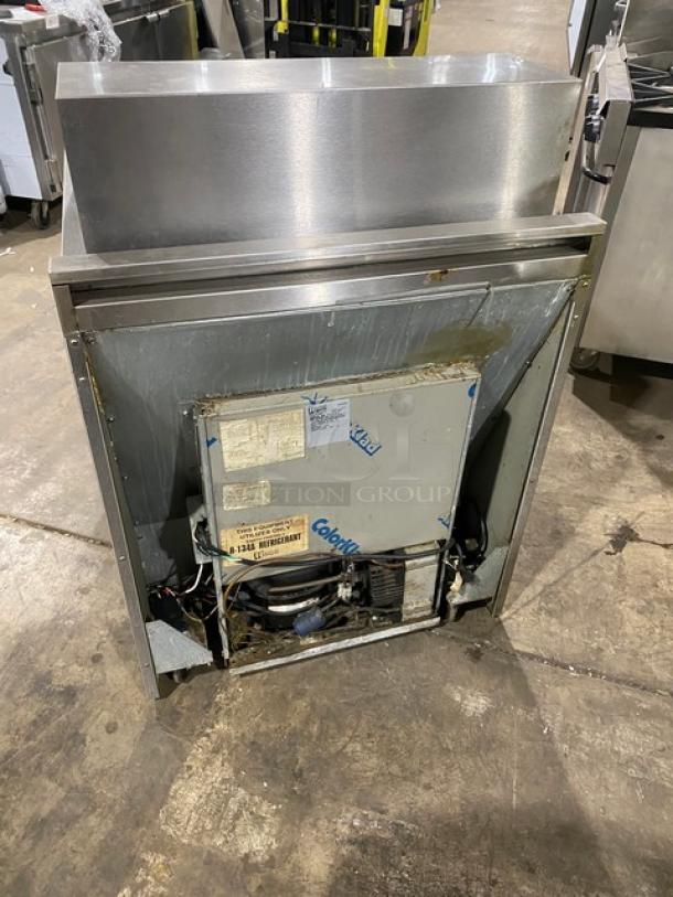 Randell Commercial Stainless Steel 2 Drawer Refrigerated Bain Marie Style Mega Top Salad/Sandwich Prep Table! With Cutting Board! Model: 9412-32D-7 SN: T11414-3! 115V 1 Phase! - Image 3 of 9