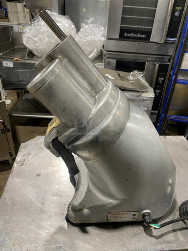 Transamerica Commercial Electric Powered Countertop Deluxe Food Processor Machine! Model: TBR-580 SN: 0900376! 115V 1 Phase! On Legs! - Image 2 of 8