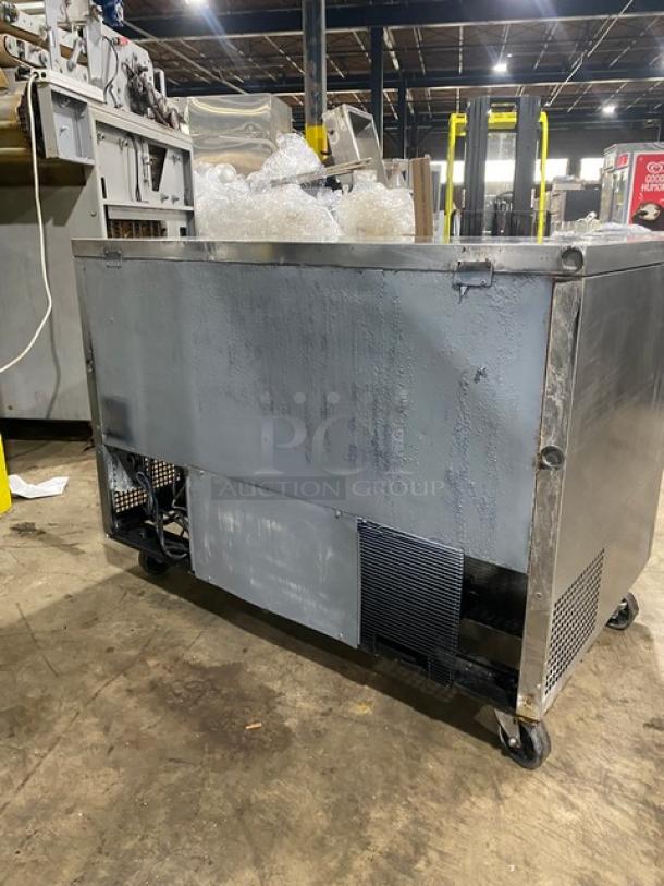 Turbo Air Super Deluxe Series Commercial Stainless Steel 2 Door Refrigerated Undercounter Worktop Cooler! With Wire Racks! Model: TUR-48SD! 115V! On Casters! - Image 4 of 7
