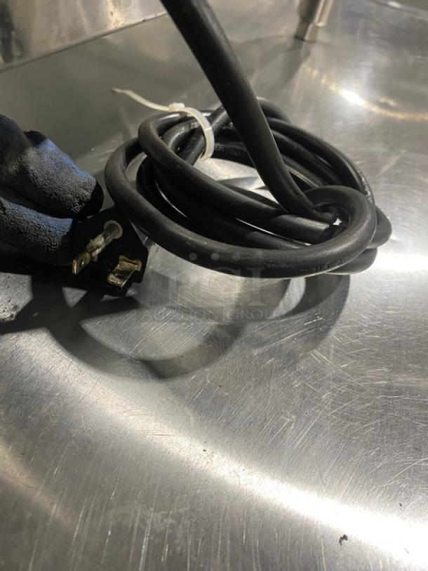 Avantco Commercial Stainless Steel Electric Powered Countertop 24" Flat Griddle! With Thermostatic Controls! With Back & Side Splash! Model: 177EG24N! 208/240V! On Legs! - Image 15 of 16