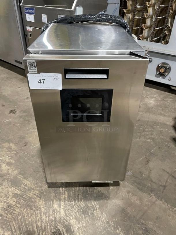 JoeTap! 2022 Late Model! By Automatic Bar Controls Commercial Stainless Steel Electric Powered Countertop Automatic Nitro Cold Brew Coffee Dispenser! With Single Tower Double Tap Dispenser! Model: JT-NITCOM-R SN: 11264522! 115V! - Image 1 of 8