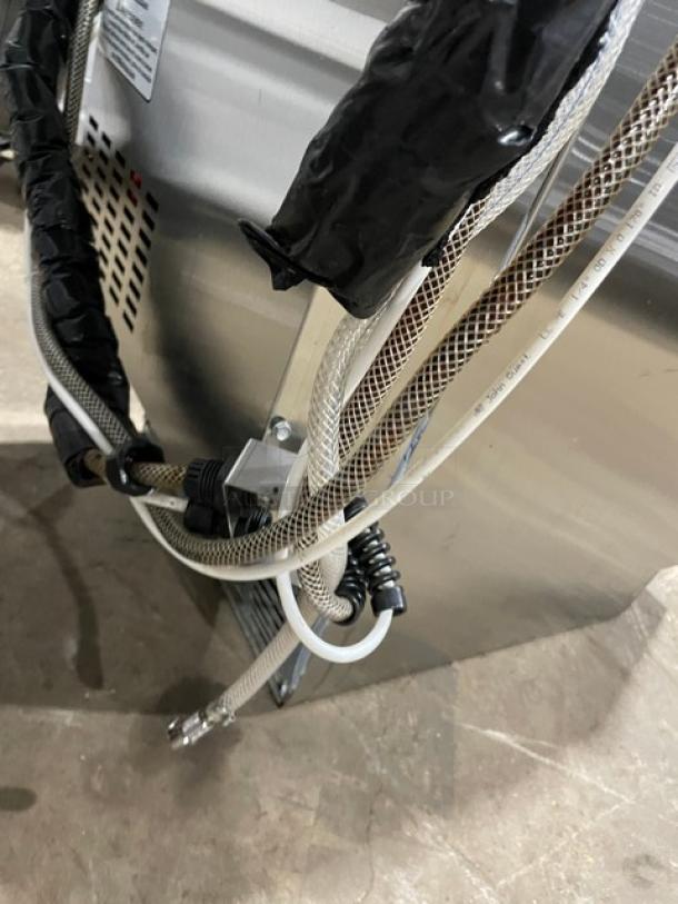 JoeTap! 2022 Late Model! By Automatic Bar Controls Commercial Stainless Steel Electric Powered Countertop Automatic Nitro Cold Brew Coffee Dispenser! With Single Tower Double Tap Dispenser! Model: JT-NITCOM-R SN: 11264522! 115V! - Image 8 of 8