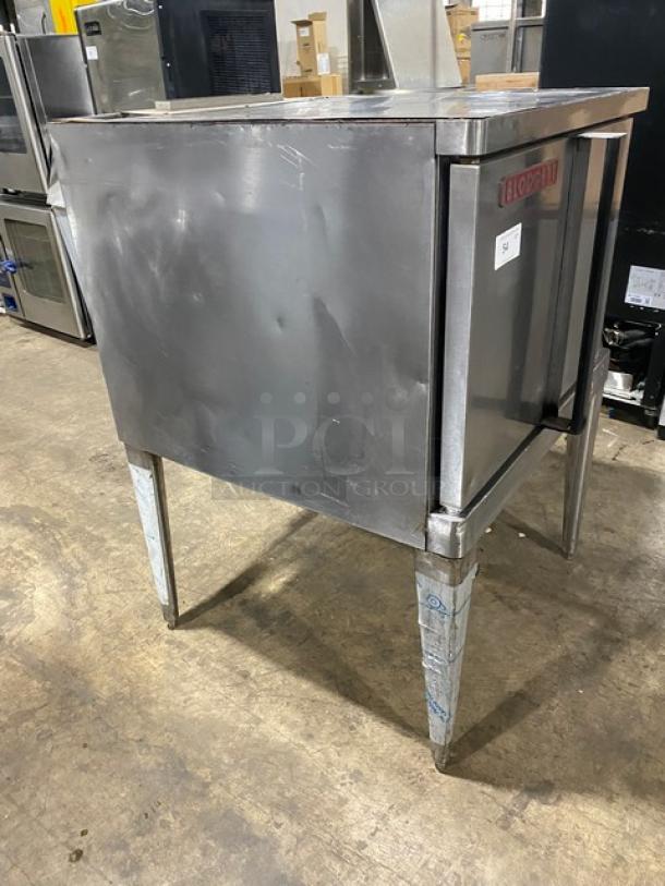 Blodgett Commercial Stainless Steel Electric Powered Single Stack Convection Oven! With Thermostatic Controls! With Wired Oven Racks! On Legs! - Image 2 of 7