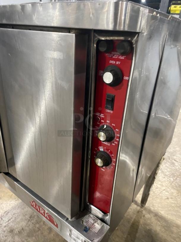 Blodgett Commercial Stainless Steel Electric Powered Single Stack Convection Oven! With Thermostatic Controls! With Wired Oven Racks! On Legs! - Image 6 of 7