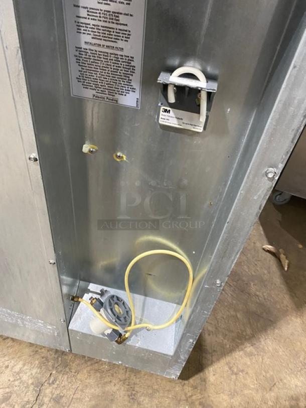 Duke Commercial Stainless Steel Electric Powered Double Stacked Convection Oven/Proofer Combo! With Touch Screen Controls! With Built In Pan Slides & Wired Oven Racks! Model: TSC-6/18 SN: 30-JIJI-0090! 208V 3 Phase! On Casters! - Image 11 of 12