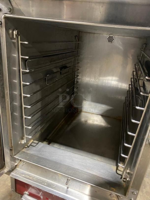 Southbend Simple Steam Series Commercial Stainless Steel Electric Powered 5-Pan Countertop Steamer! With Built In Pan Holding Rack! Model: EZ-5 SN: 07F46349-2! 208V 1 Phase! - Image 6 of 8
