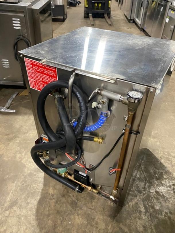Jackson DishStar Series Commercial Stainless Steel Electric Powered High Temperature Undercounter Dishwasher! Model: DISHSTARHT SN: 18E358302! 208-230V 1 Phase! On Legs! - Image 4 of 8