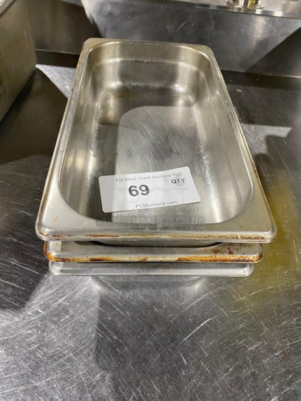 Lot Of Commercial Stainless Steel Hotel/Steamtable Pans! ALL ONE MONEY! - Image 1 of 4